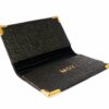 Porte-Cartes Livret noir en fibre d’ananas Piñatex – Image 2